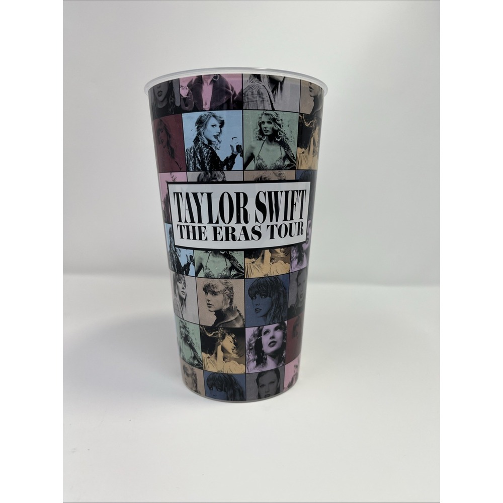 2 Taylor Swift Official‎ The Eras Tour AMC Movie Popcorn Souvenir Cups - Picture 4 of 9